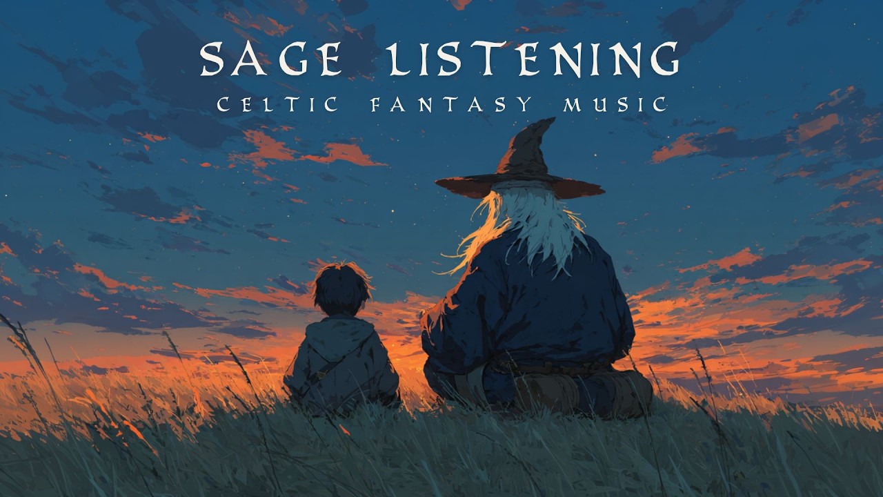 Sage Listening - Medieval Celtic Fantasy Music for Relaxation, Focus & Study (1 Hour)