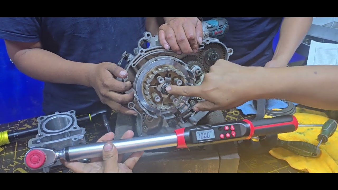 Armado del embrague yamaha R15