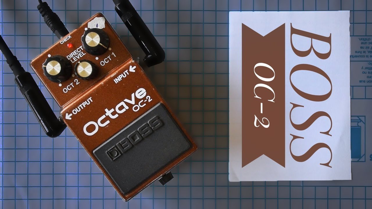 BOSS / OC-2 [bass demo]