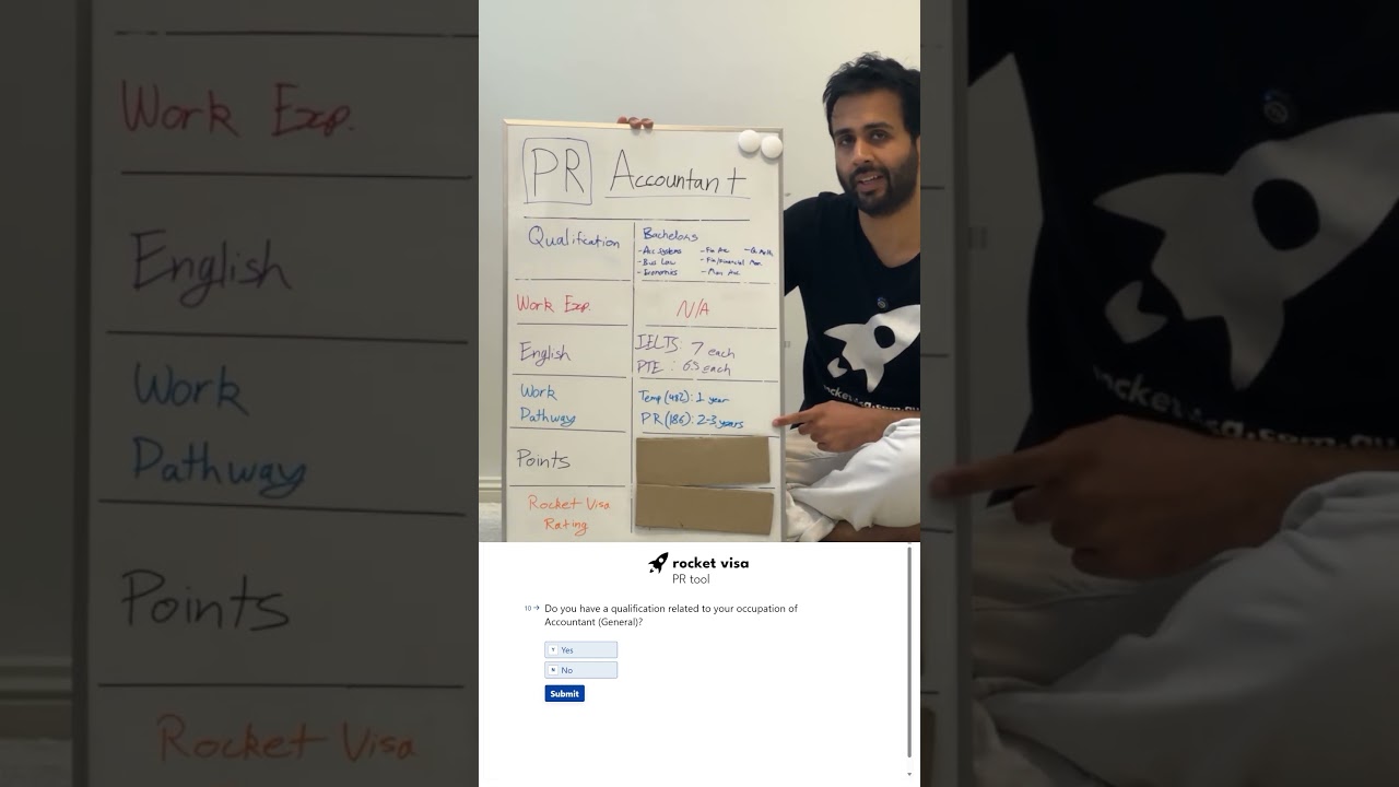 How to get PR as an accountant in Australia. Try our PR tool to check your occupation (link in bio)