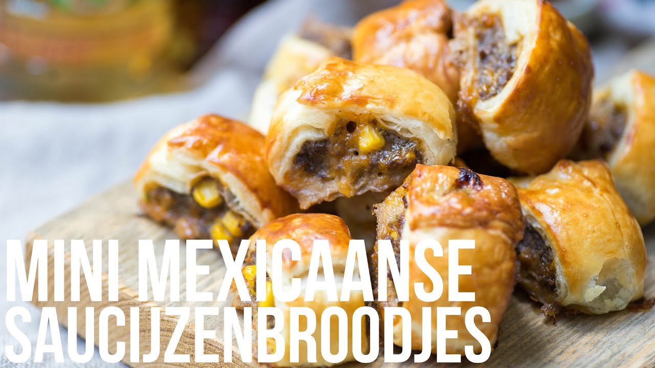 RECEPT: Mini Mexicaanse Saucijzenbroodjes | OhMyFoodness