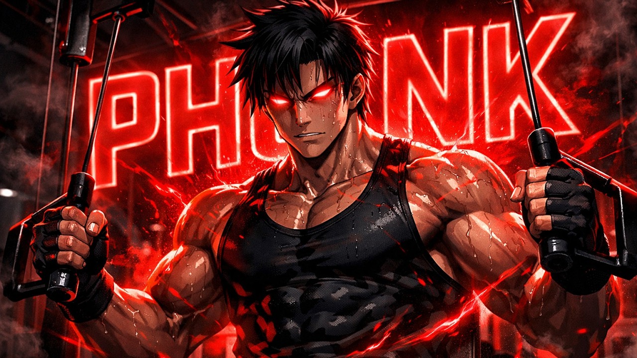 POWERFUL PHONK GYM MIX 💪 DARK BASS WORKOUT MUSIC FOR EXTREME TRAINING