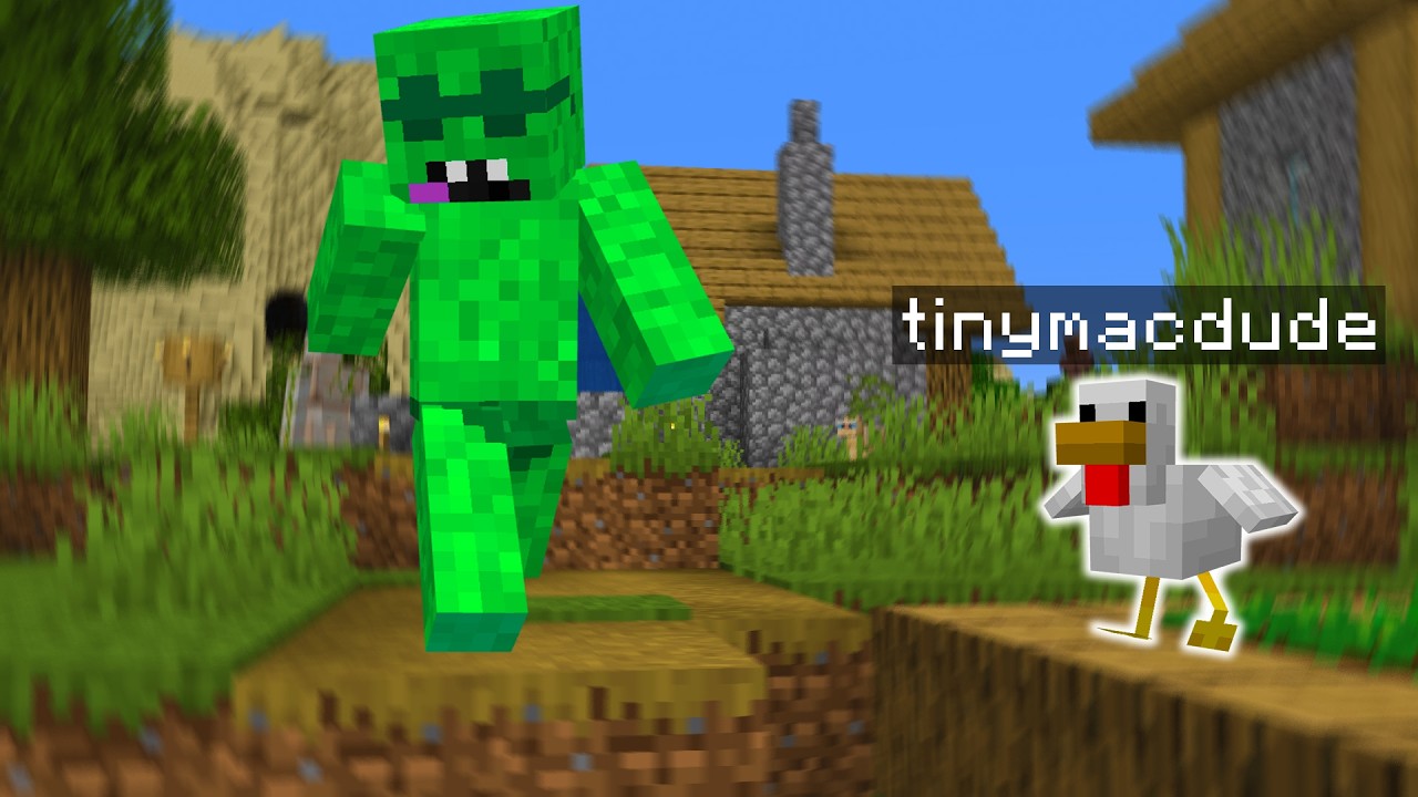 Прячемся друг от друга в Minecraft, играя за мобов.