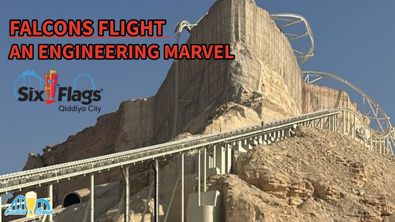 Разбор полета Falcons в Six Flags Qiddiya City