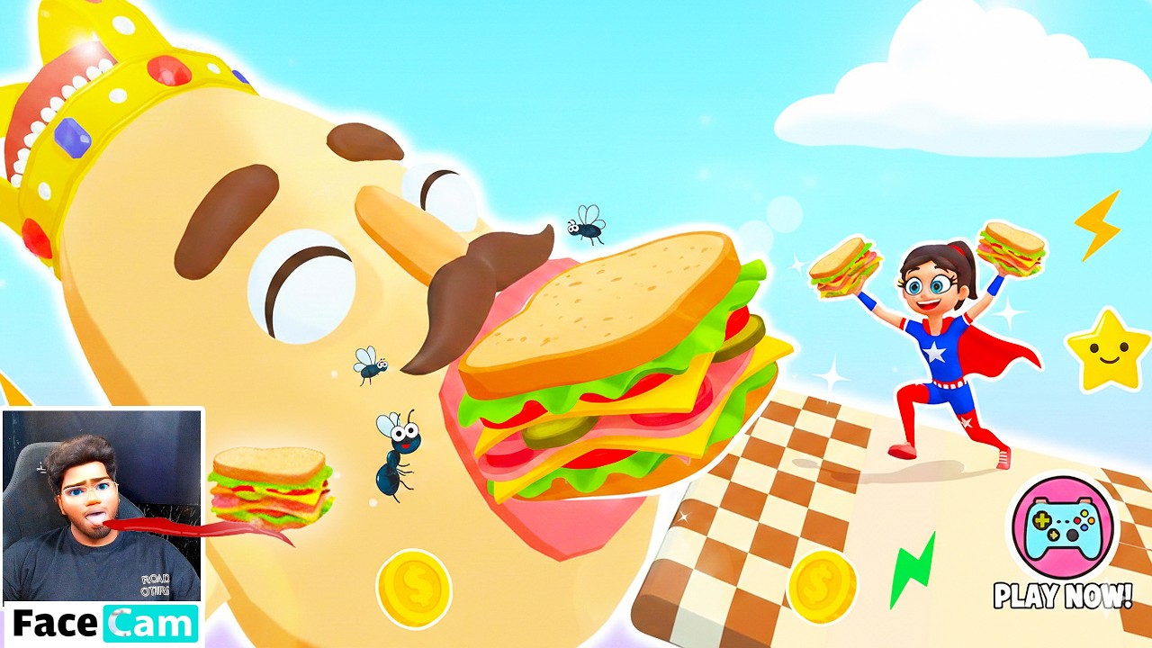 The Most Satisfying Sandwich Runner ASMR 🥪 | Level 330 to Max Evolution (4K)