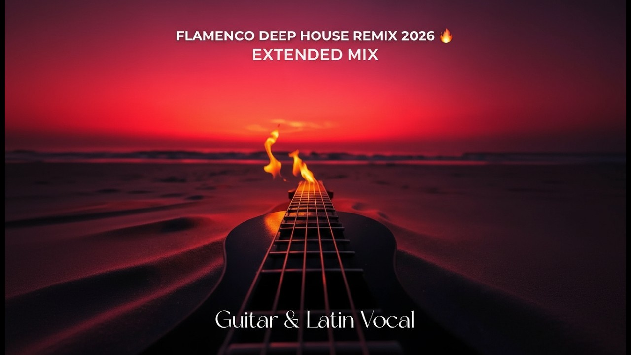 Flamenco Deep House Remix 2026 🔥 Extended Mix | Spanish Guitar & Latin Vocal Beach Vibes-BY MAR-JIM.