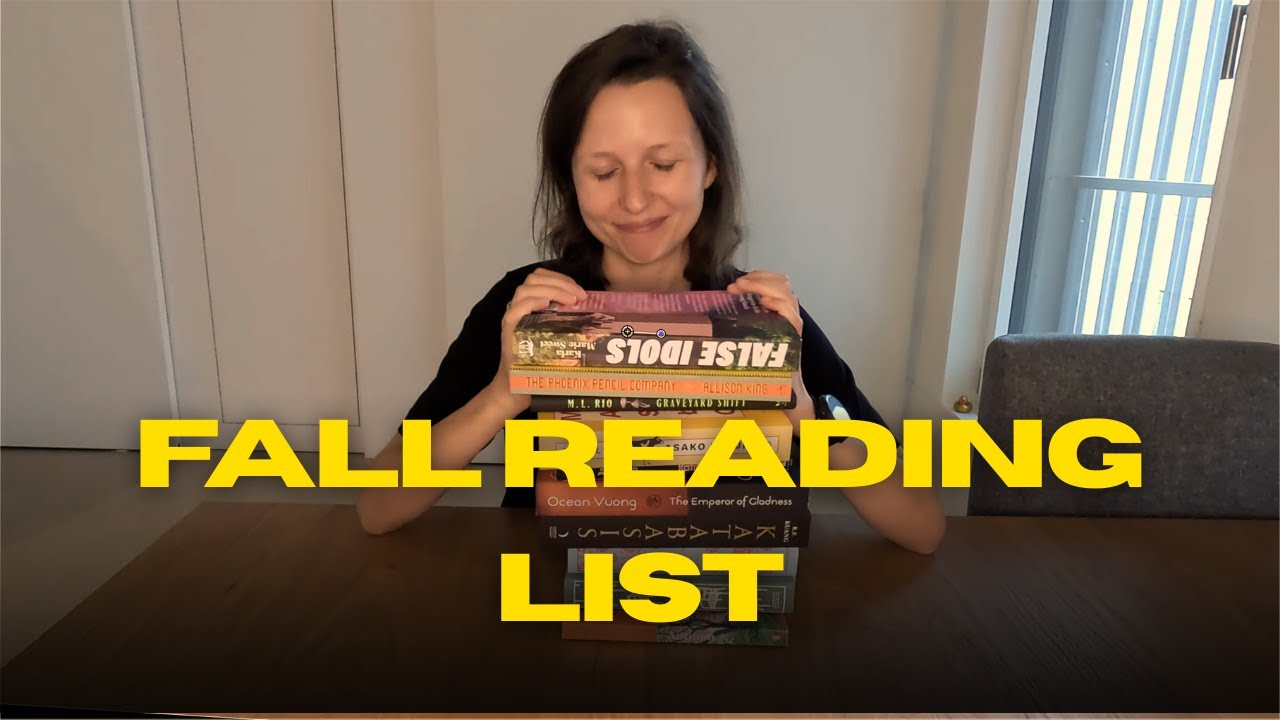 📚 My Fall Reading List 2025 | 15 Books for Cozy Autumn Nights 🍂