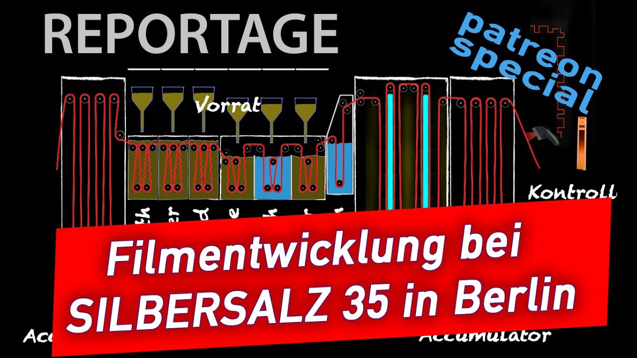 Analoge Fotografie: Wie bei Silbersalz 35 Eure Filme entwickelt werden