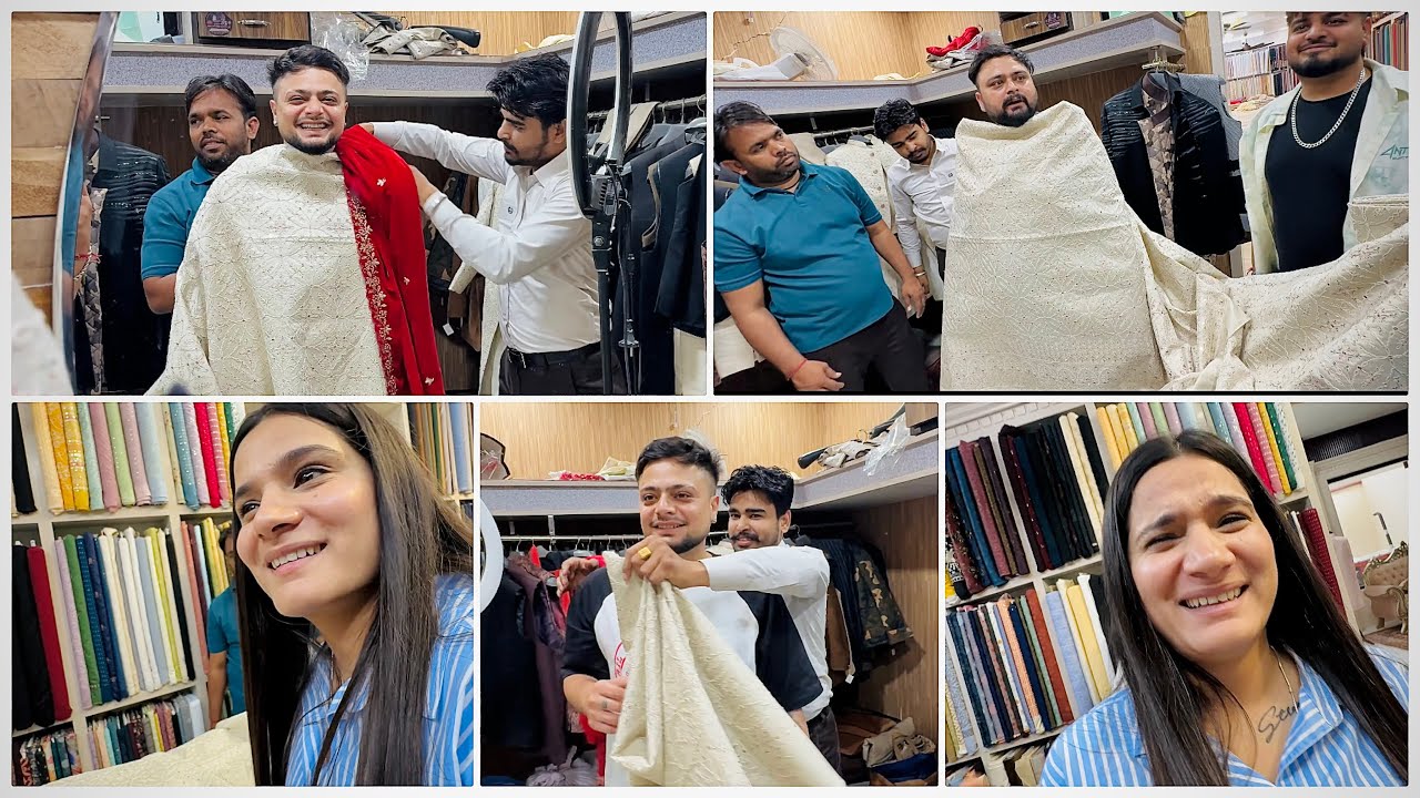 Viaah Wala Munda Aaya Ajj Shopping Krn Viaah D😍🤭 Kal Bhabhi Te Shivani D Shopping😂