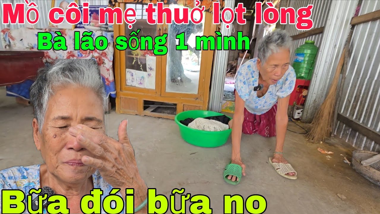 Người thân lần lượt ra đi Bà lão 88  sống một mình  bữa đói bữa no. Nghĩa Phước Vlog 
