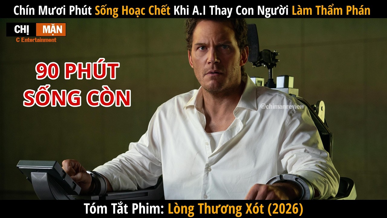 Review phim Khi AI thay con người làm thẩm phán thì sống hay chết do nó quyết định | Mercy