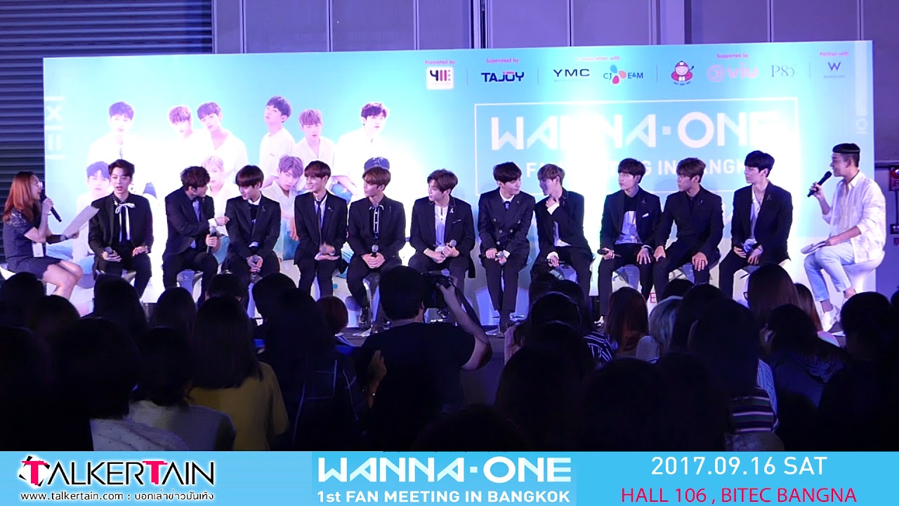 170916 WANNA ONE 1st Fan Meeting in Bangkok : WANNA Be LovEd