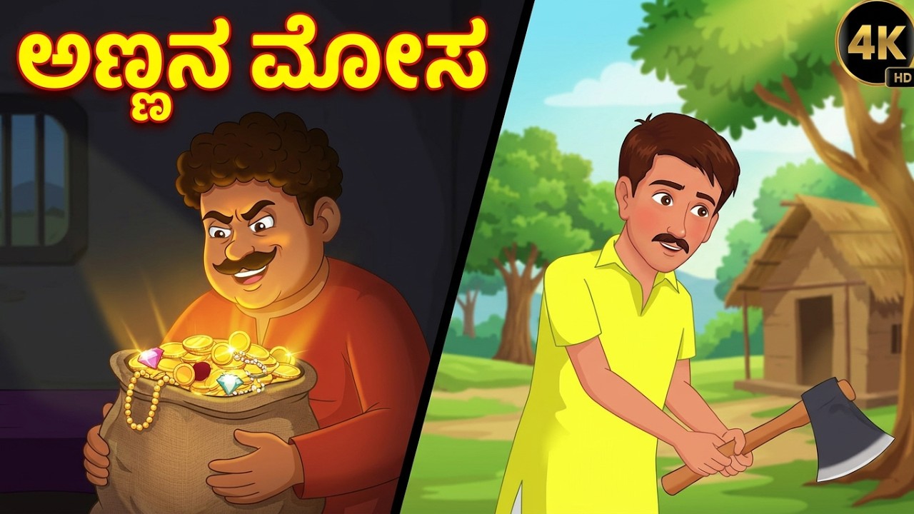 ಮೋಸದ ಅಣ್ಣ ಮತ್ತು ಮುಗ್ಧ ತಮ್ಮ | Mosada aṇna | Kanndastory #story #kannada  @LightLoveKannadastudio