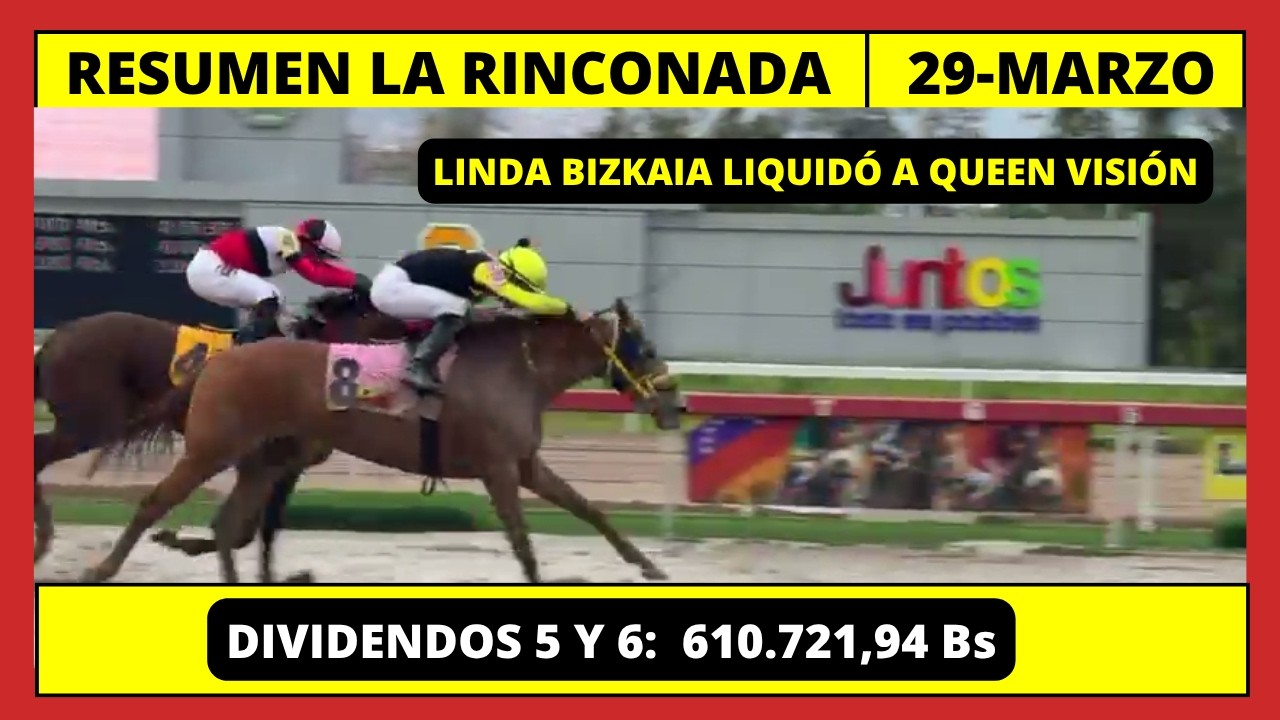 RESUMEN COMPLETO👉LA RINCONADA INH HOY DOMINGO 29 DE MARZO DE 2026