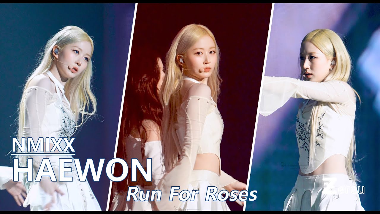 [4K] 251129 엔믹스 해원 - Run For Roses | NMIXX 1ST WORLD TOUR EPISODE 1: ZERO FRONTIER Day1