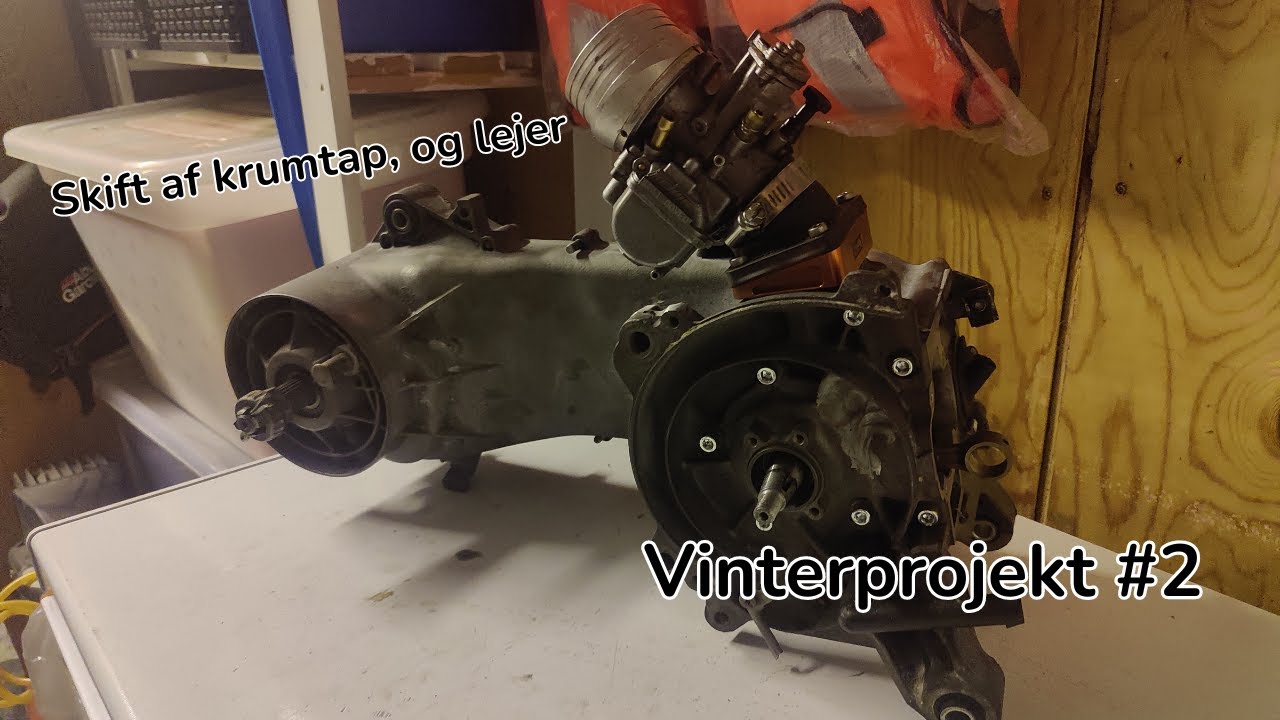 Vinterprojekt #2 (Krumtap og leje skift på hiper 2 motor)