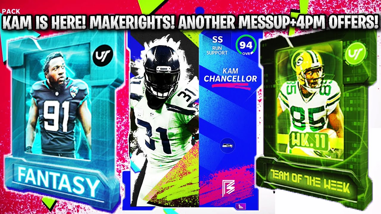 BLITZ MASTER KAM IS HERE! 4PM OFFERS! MAKERIGHTS COMING AND ANOTHER MESSUP! | MADDEN 21