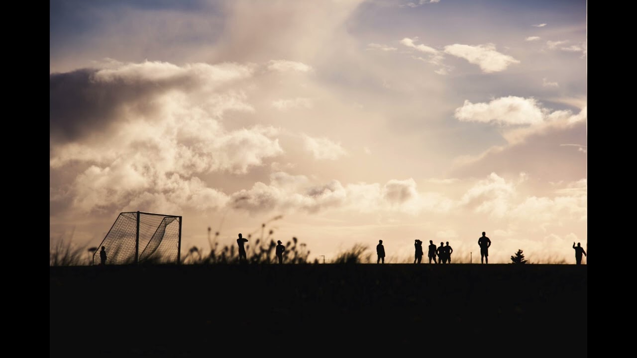 Evening Football – Peaceful Sunset Moment | 1 Hour still image | T.V. Wallpaper 