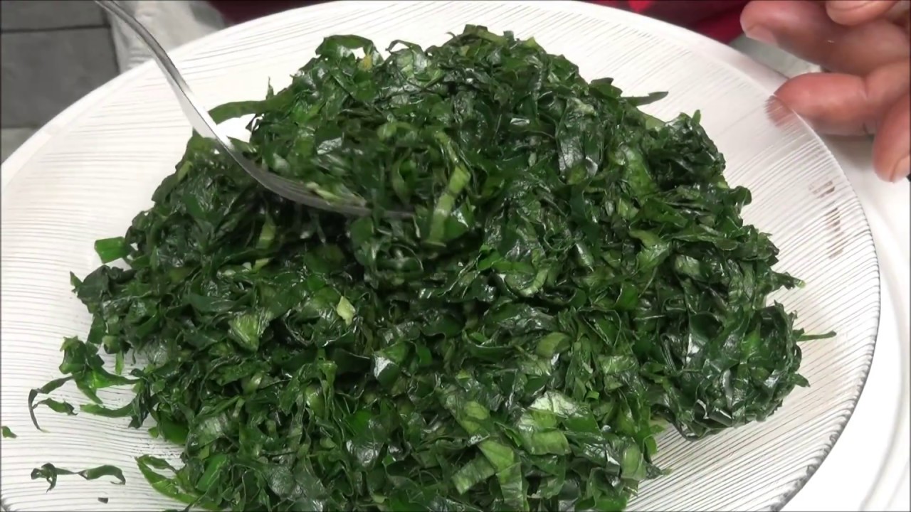 TAIOBA - COMO PREPARAR E REFOGAR