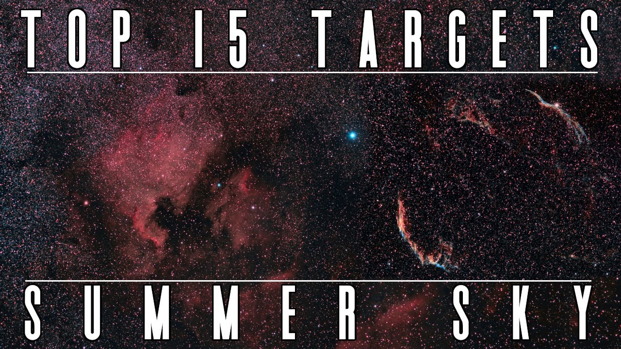 The Best Deep Sky Objects in the Summer Night Sky | The Milky Way | Astrophotography | Astronomy