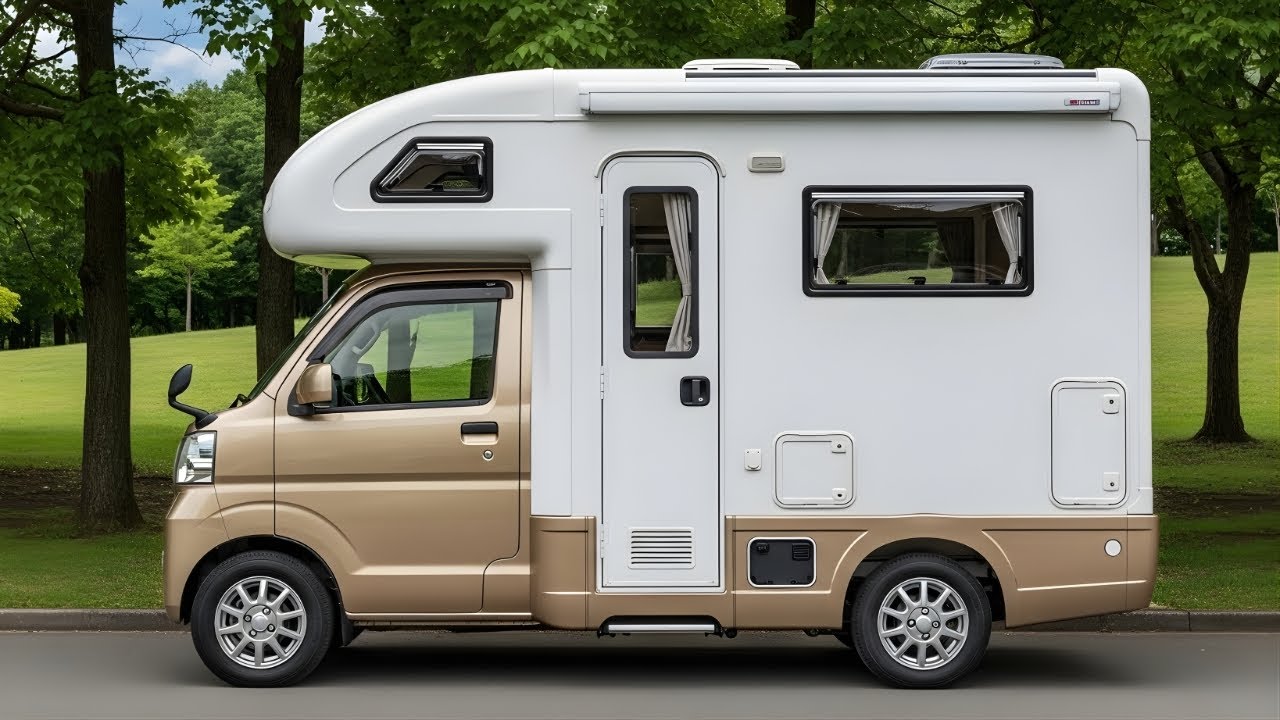 Tiny but Genius &ndash; JP Star Happy 1+ Camper That Sleeps 4 in Just 12 Feet