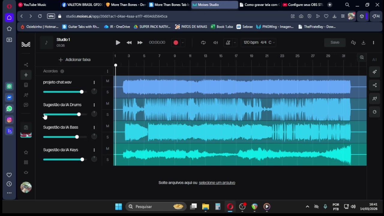 Brincando com IA e Valeton GP-200