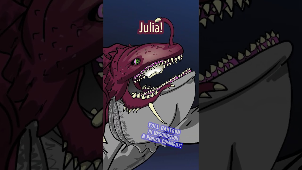 Julia Beast has Jokes, Bloop! #shorts #animation
