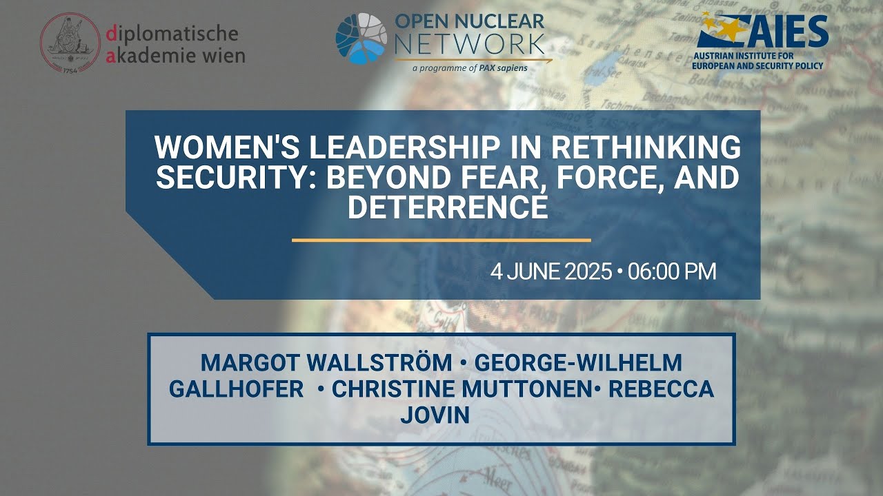 Women's Leadership in Rethinking Security: Beyond Fear, Force, and Deterrence