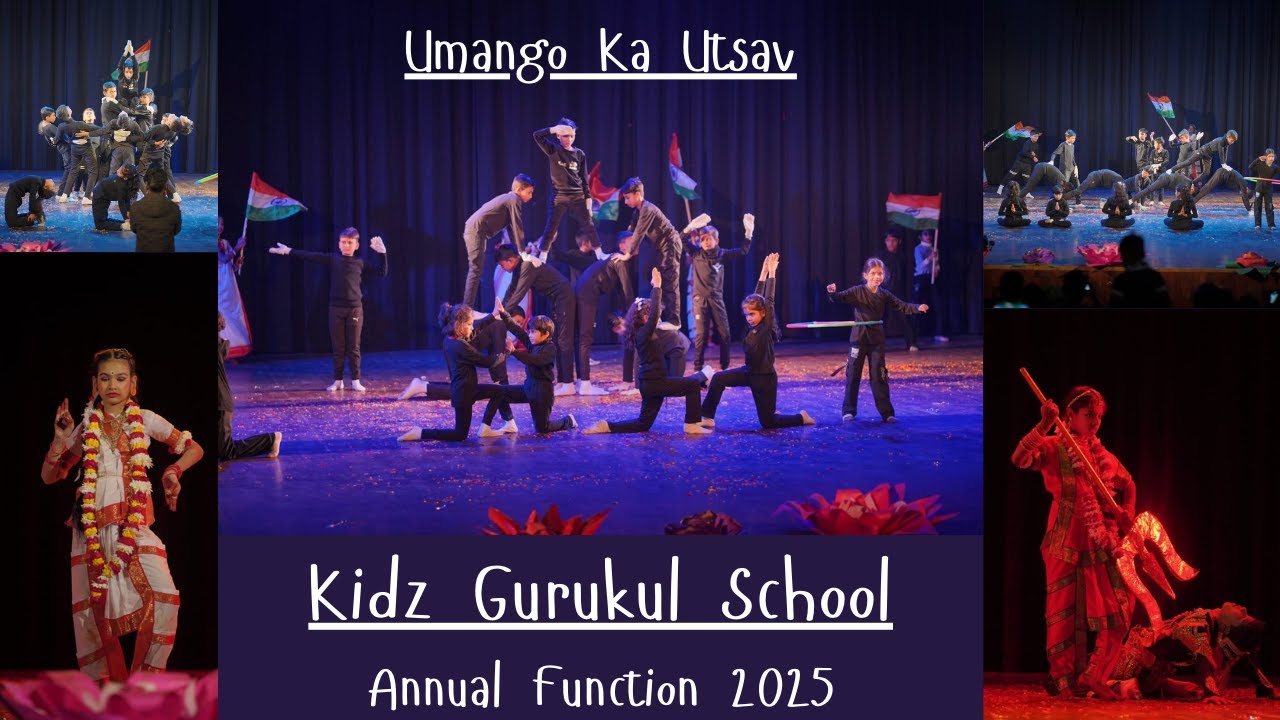 Umango Ka Utsav Annual Function - 2025 | Kidz Gurukul School, Khargapur, Lucknow | #KidzGurukul