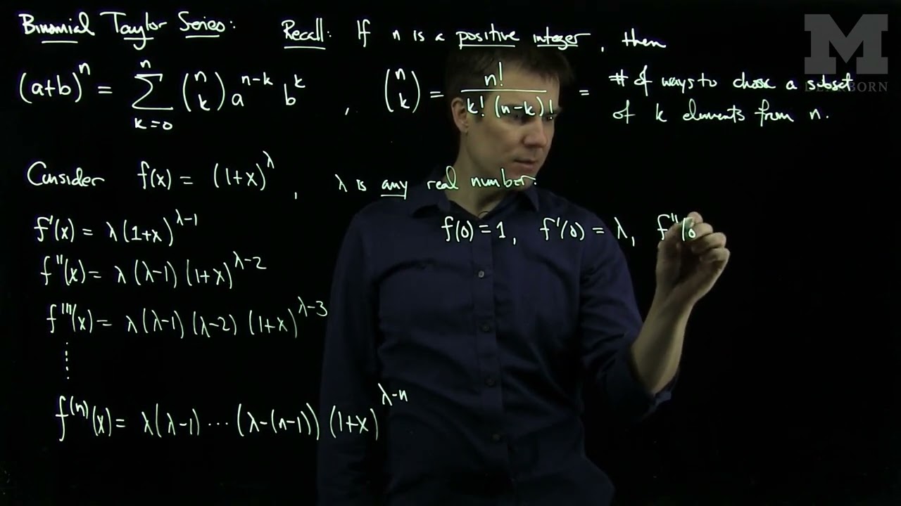 The Binomial Taylor Series