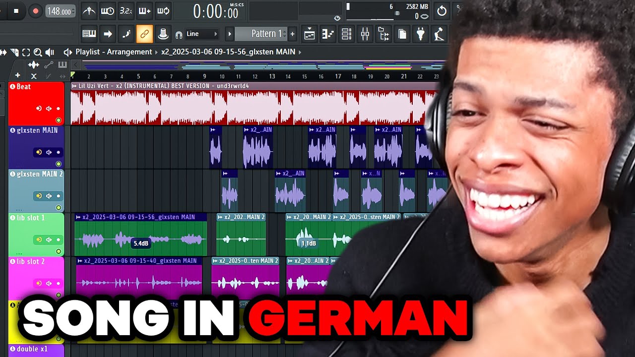 Making a song but I can't speak english...