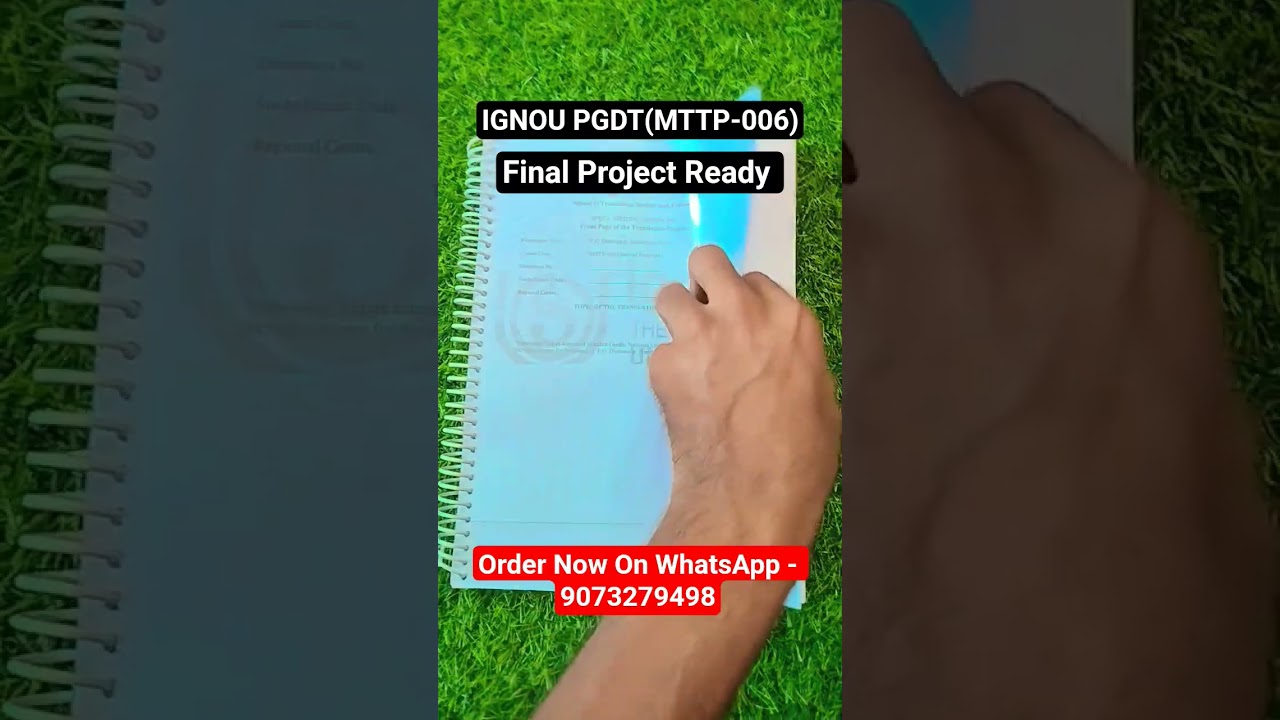 ignou pgdt project kaise banaye | ignou pgdt project proposal | PGDT Final Project #ignou #project