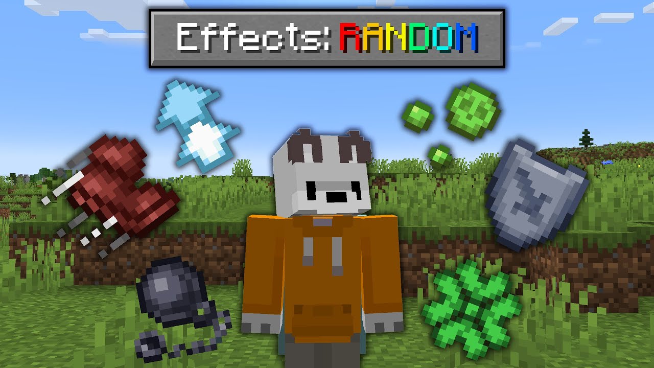 Minecraft But You Get a Random Effect Every 10 Seconds