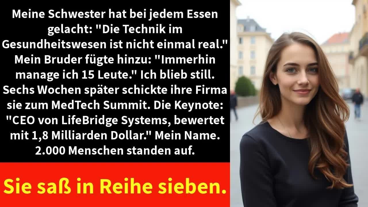 Meine Schwester hat bei jedem Essen gelacht： ＂Die Technik im Gesundheitswesen ist nicht einmal real.