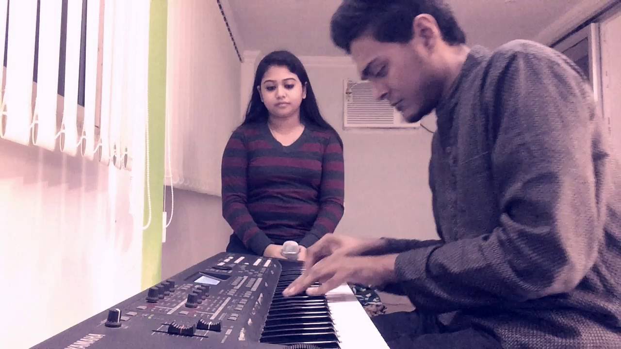 Aaj Srabone Baatash Buke || SingaSongTuesday || Shibasish ft. Srijita ||