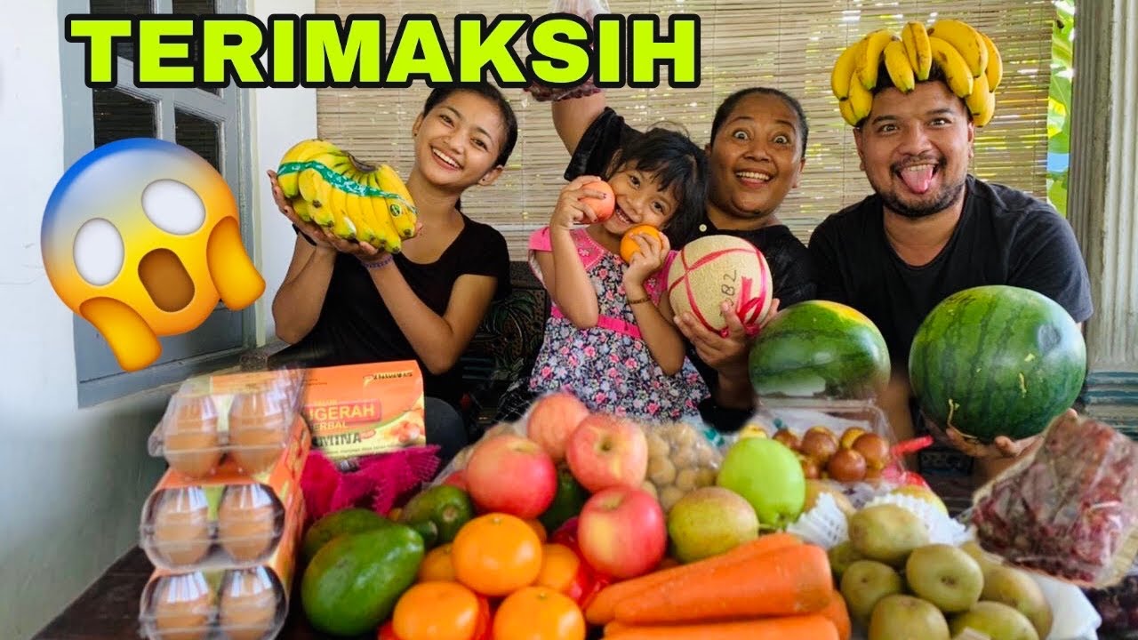 BANUNG DAPAT KIRIMAN BUAH SUPER BANYAKKK😍