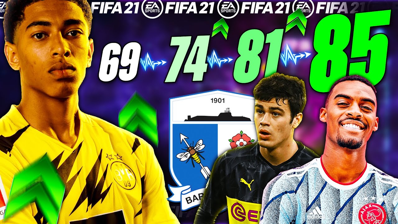 Top 22 PROMESSAS na 4&ordf; DIVIS&Atilde;O ganham a CHAMPIONS? | FIFA 21 Experimento