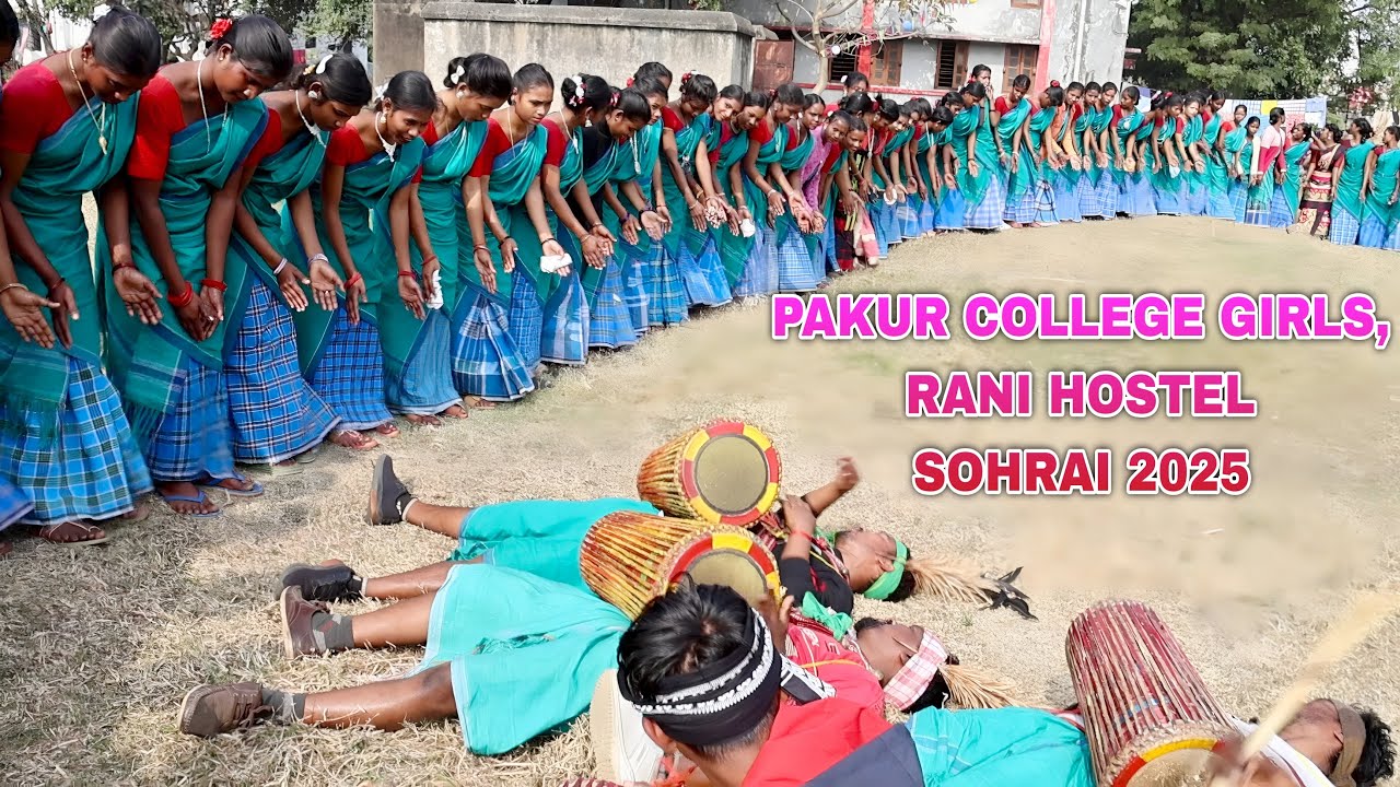 Pakur College Girls, Rani Hostel Sohrai 2025 | New Santali Sohrai Video 2025