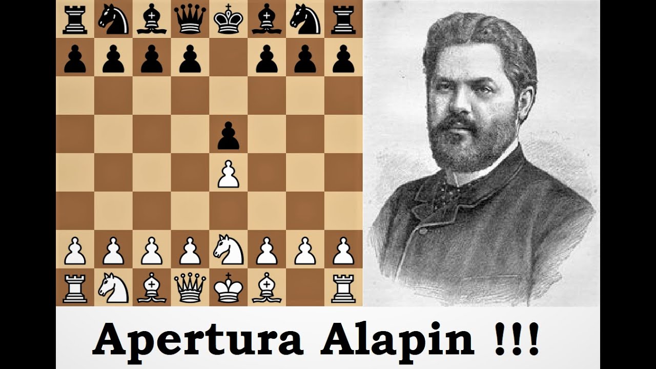 L' apertura Alapin 1 e4 e5 Ce2 !!! Un modo ancora attuale di giocare a scacchi !!!