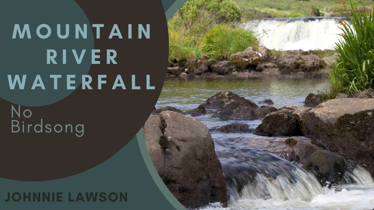 Forest Waterfall Nature Sounds - Mountain River Waterfall - 8 Hour Version - Sleeping Series Ep.17