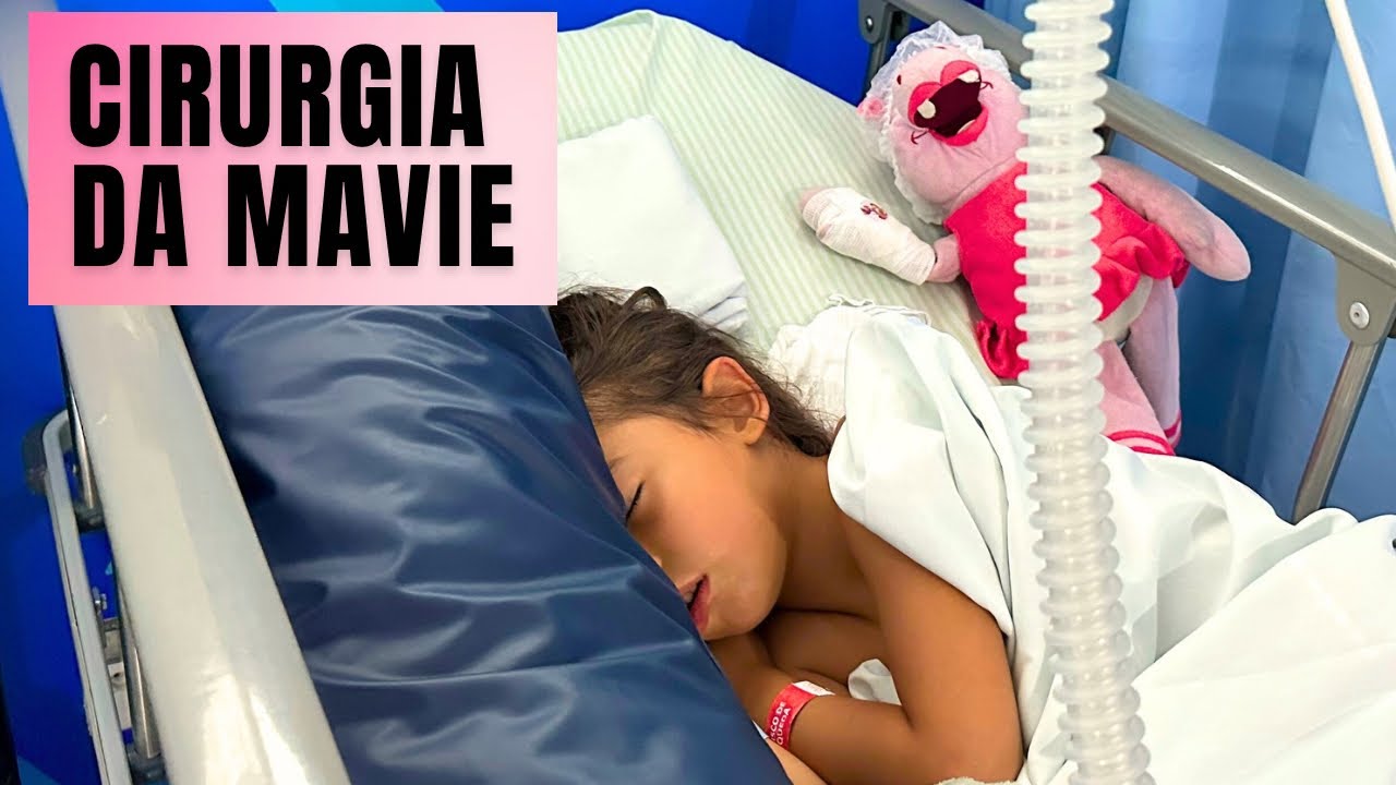 MAVIE FEZ CIRURGIA! ADENOIDE E AMIGDALAS #Adenoamigdalectomia #maternidade