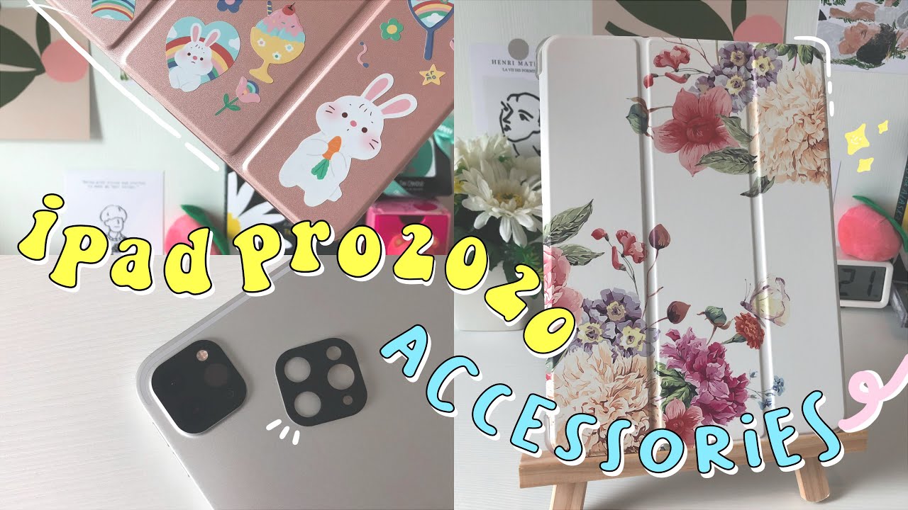 unboxing 🍎ipad pro 2020 accessories (decorate🎀 & review)✨