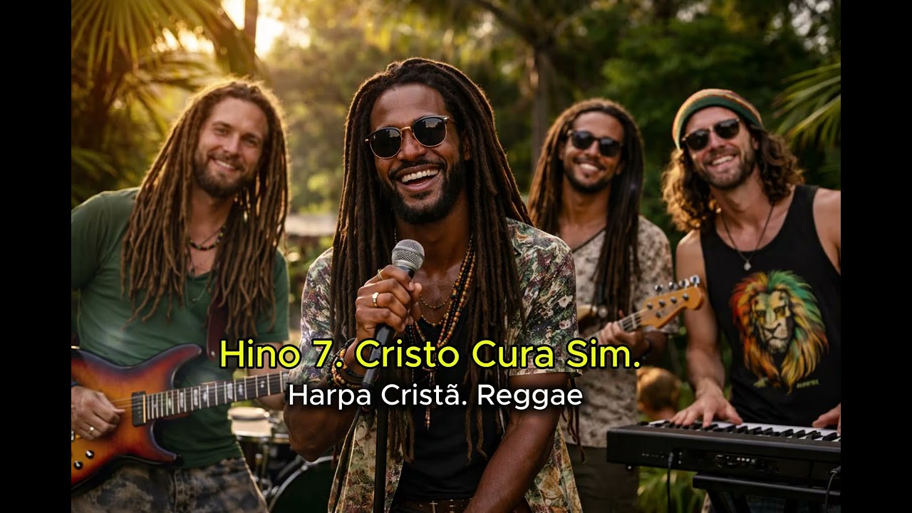 Cristo Cura Sim. Hino 7 da Harpa Cristã. Reggae