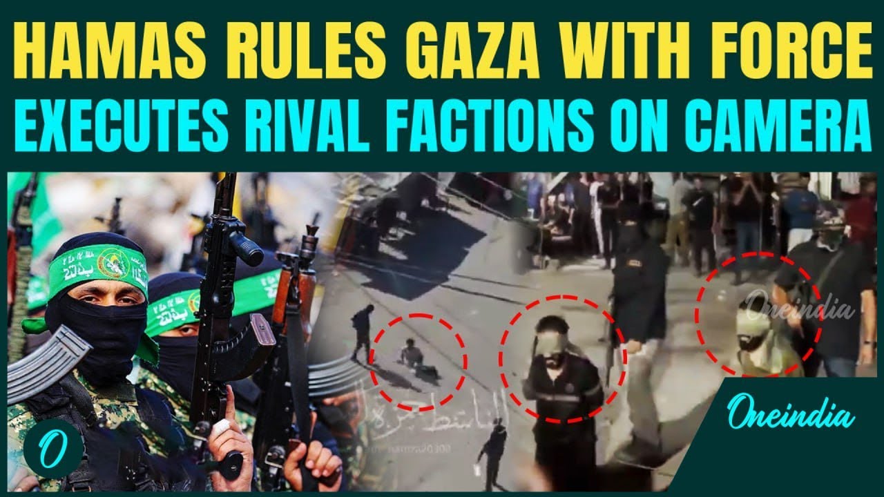 VIDEO: HAMAS Crushes Traitor Rivals After Israeli Army's Withdrawal; Retakes Gaza With Full Force