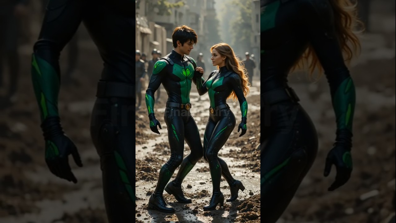 Superheroes Couple Dance in the Mud  Epic Love and Power 