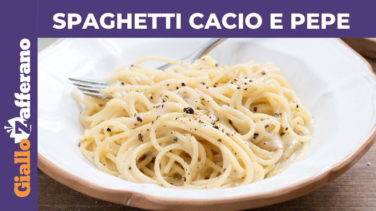CACIO E PEPE (спагетти с пекорино и черным перцем): подлинный итальянский рецепт