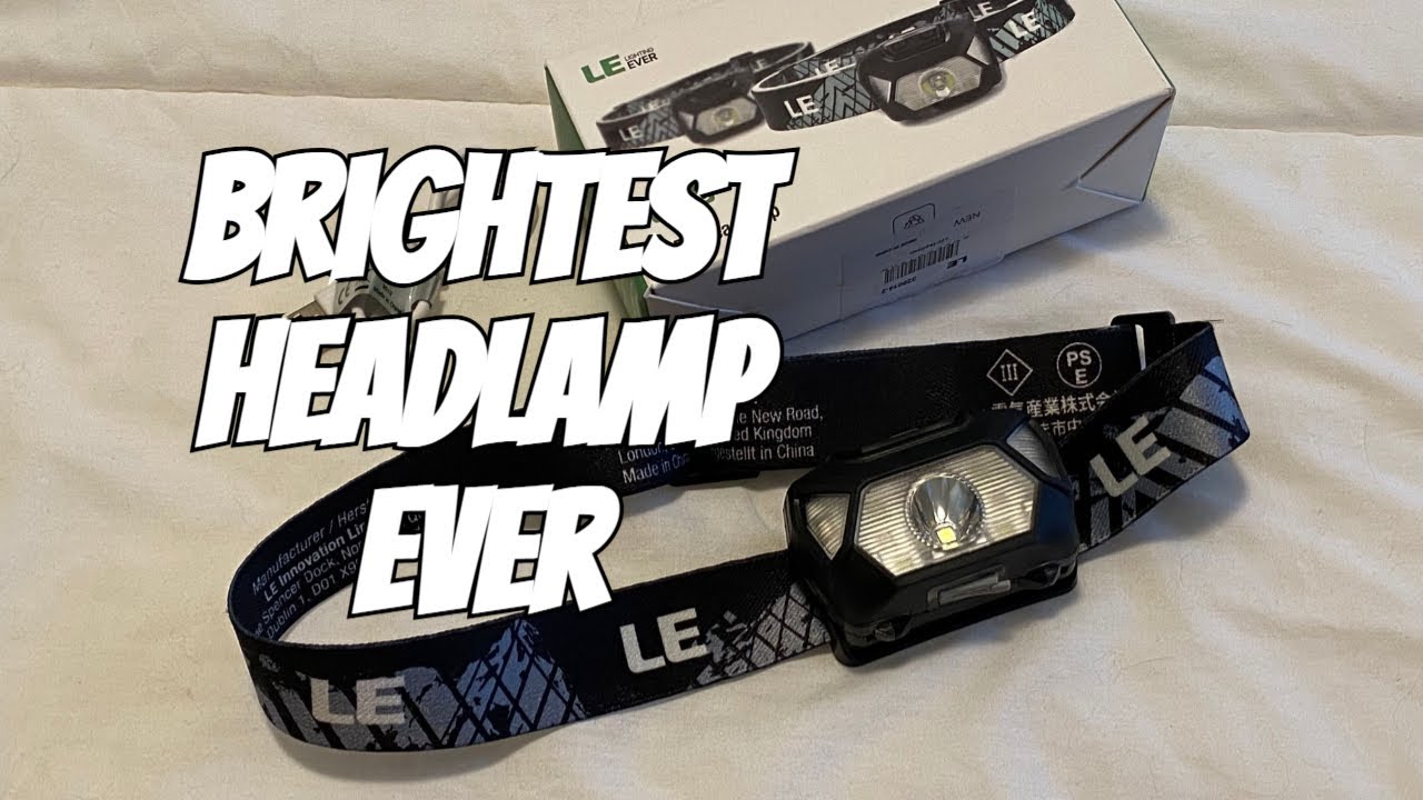 LIGHT Up Your Adventures with the Brightest LED Headlamp!