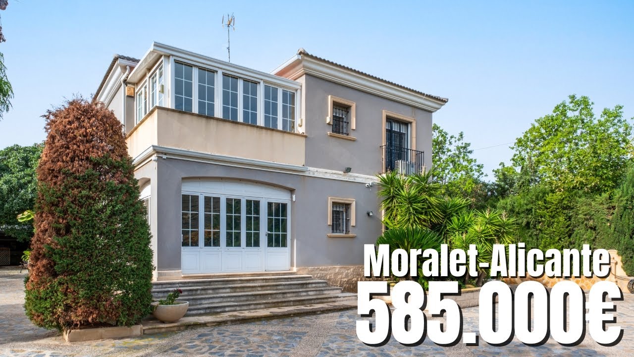 585.000€ Increíble chalet a 10 minutos de Alicante