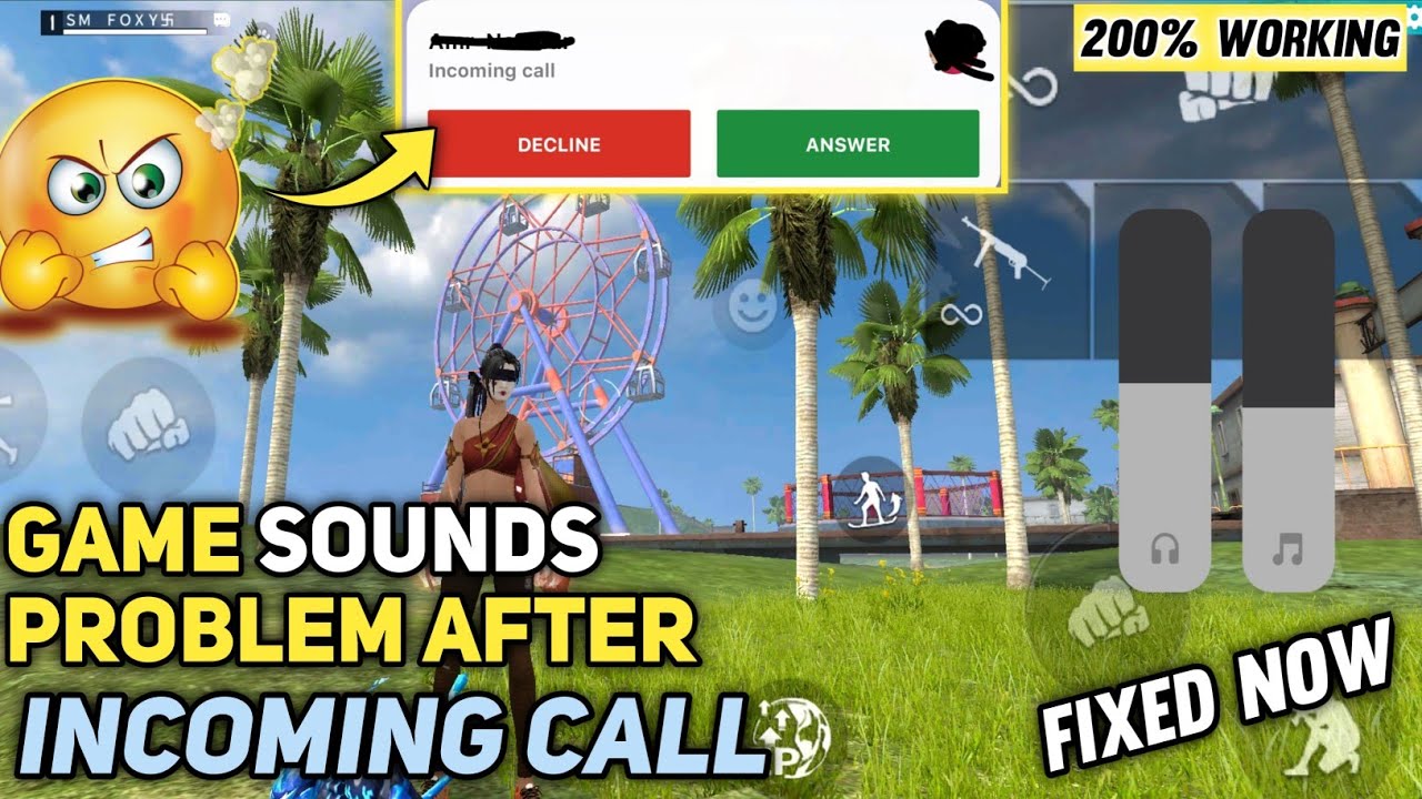 Game Sounds Problem After Incoming Call | Call Aane Ka Bad Game Sound Kioyn Nahi Milta | Sound Issue