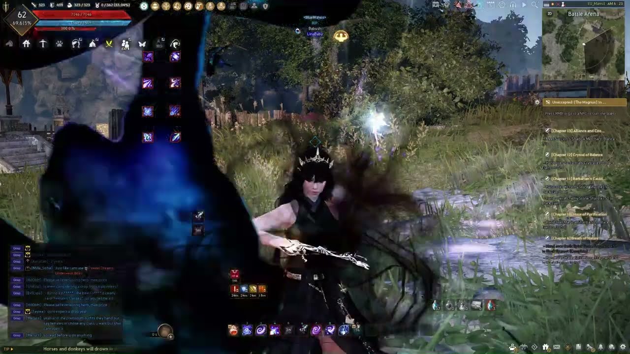 BDO Succ Woosa Infinite Combo